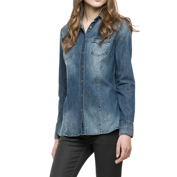 Girls Denim Shirt